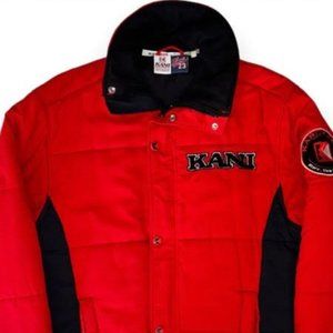 RARE VINTAGE 90S KARL KANI PUFFER JACKET SIZE XL